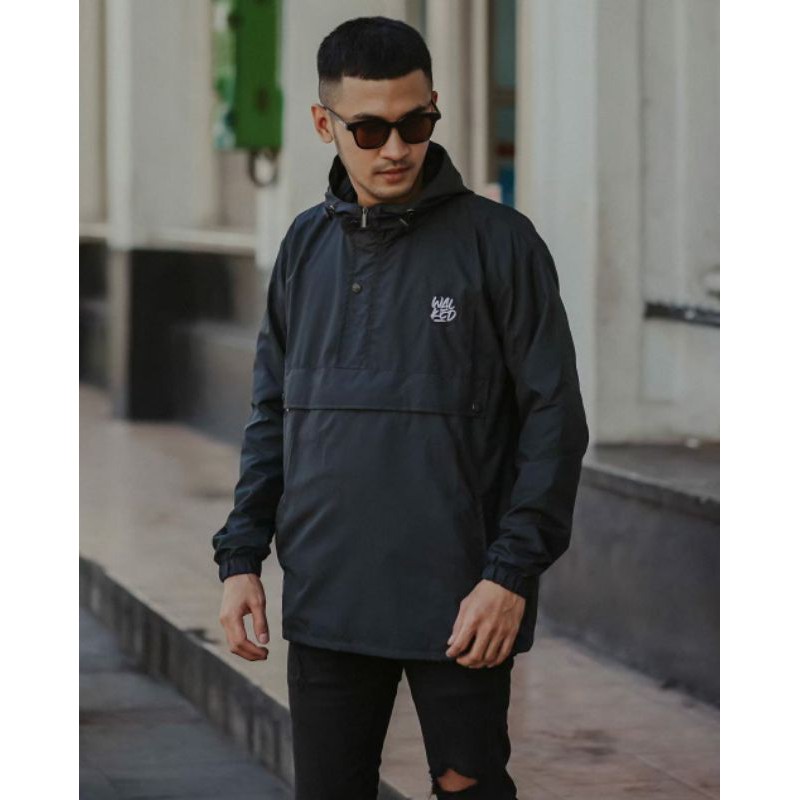 WALKED Original Jaket Pria Cagoule Simple