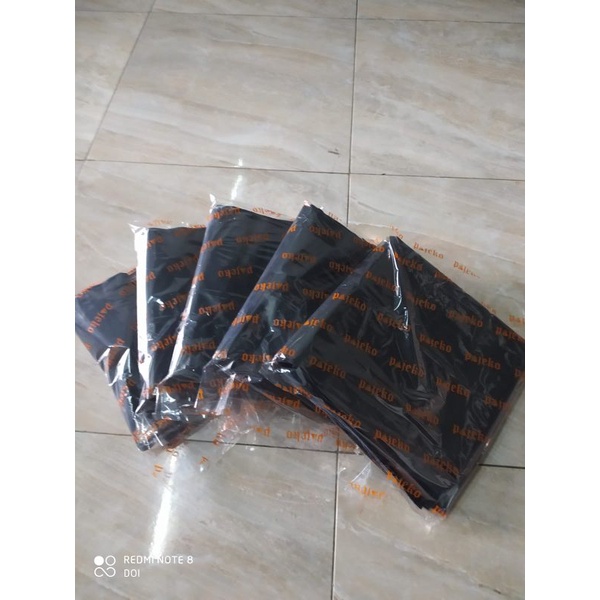 kantong plastik sampah hitam kecil 50x75 cm