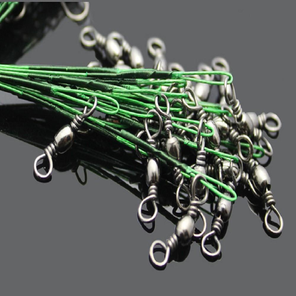 Top 20PCS Jejak Kawat Baja Mode Pike Kartu Berputar Tahan Lama