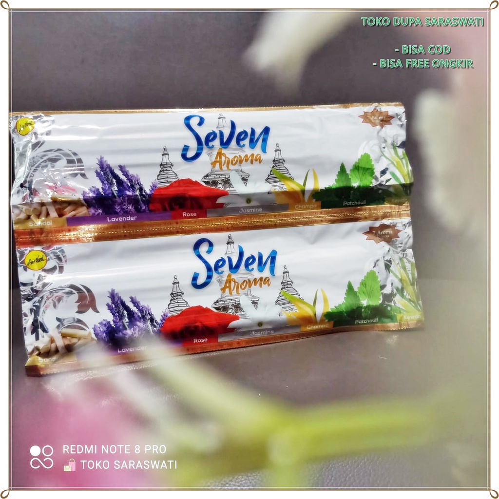 Dupa Wangi Aromaterapi Seven Aroma Isi 35 Stik Super Wangi