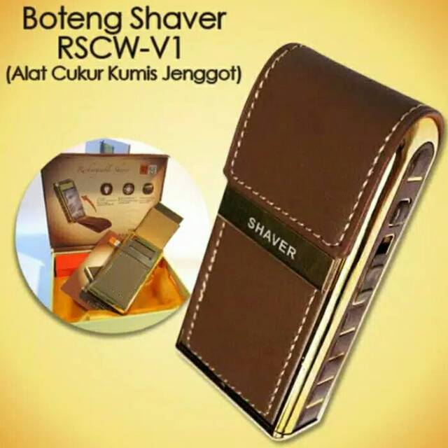 Alat Cukur Jenggot dan Kumis Cod Boteng Shaver