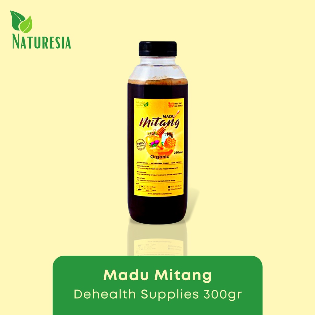 

Dehealth Supplies Madu Mitang raw honey organik - Madu lebah hutan liar murni asli 100% sehat