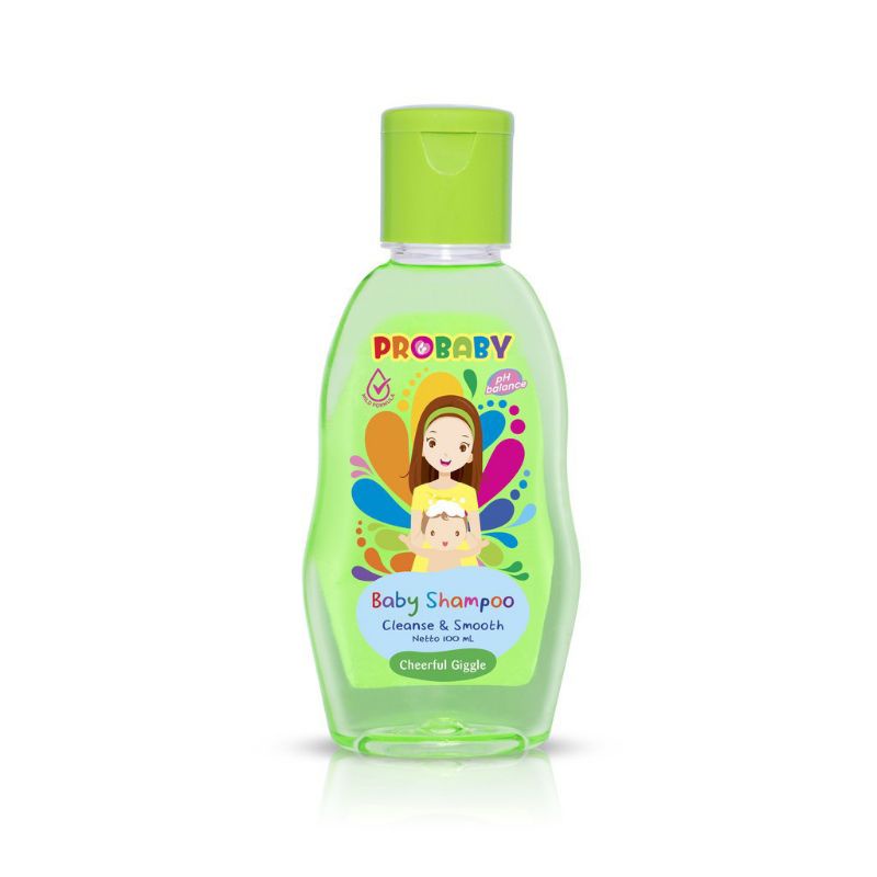 PROBABY BABY SHAMPOO CLEANSE &amp; SMOOTH CHEERFUL GIGGLE 100ML