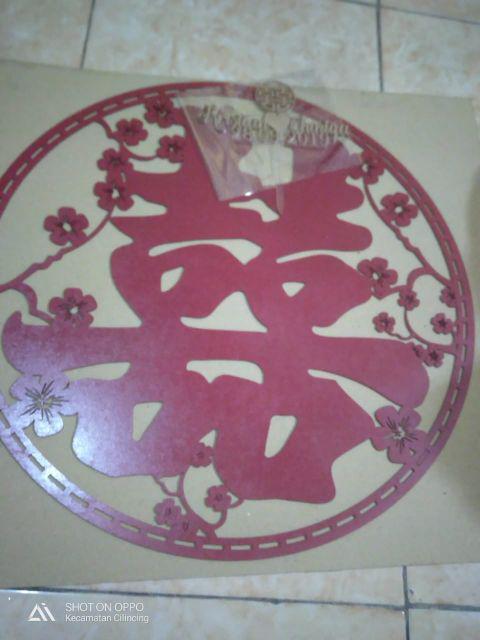 Wall Shuangxi Custom 3 Mm Untuk Shangjit | Seserahan | Shuangxi | Lamaran | Nikahan