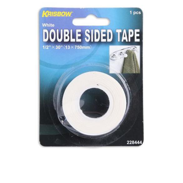 

Perekat Dua Sisi | Krisbow Double Tape 1/2 X 30