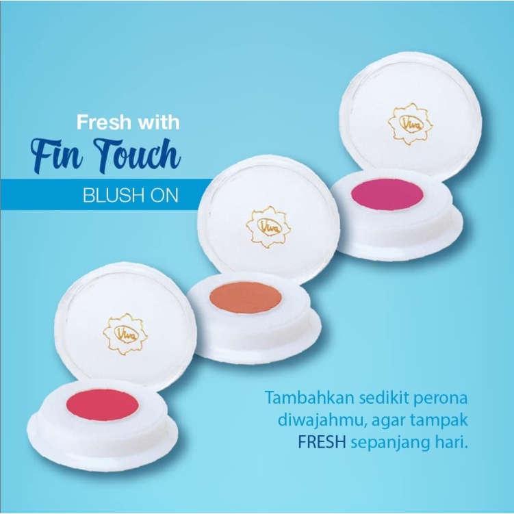 [BPOM] Viva Fin Touch Blush On 2gr | Blush On | Make Up | Makeup_Cerianti