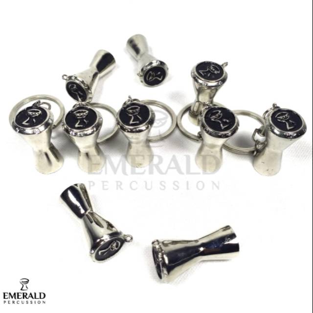 Darbuka Alumunium darbuka murah (Gantungan kunci) Merek Emerald