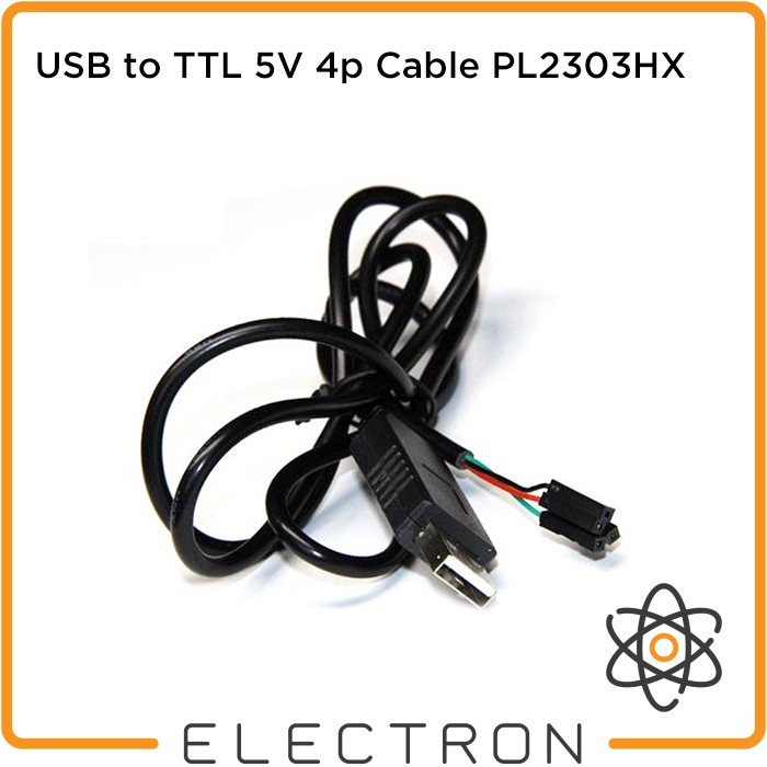 USB to TTL 5V 4p Cable PL2303HX Kabel Serial PL2303 COM Converter UART