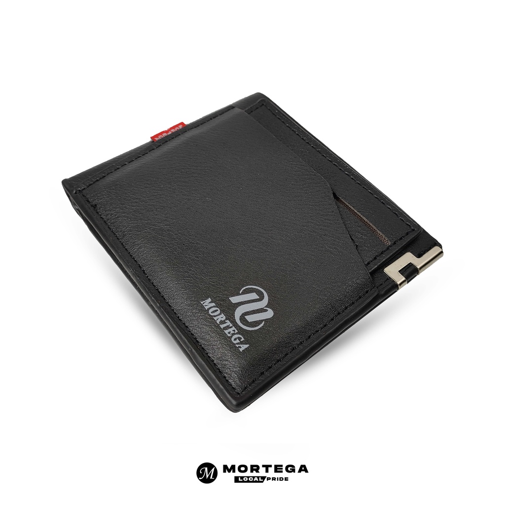 Mortega Dompet Pria Kulit - Dompet Lipat Pria