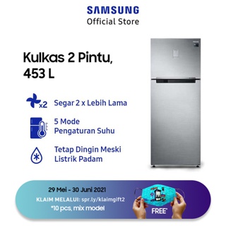 Samsung Kulkas 2 Pintu 300 L Rt29k503jb1 Se Black Caviar Matt Shopee Indonesia