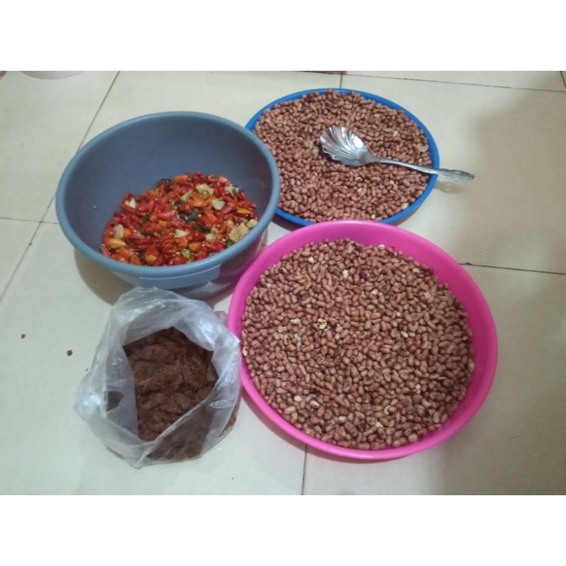 

SAMBEL PECEL KACANG KHAS MADIUN ASLI ENAK Rp7000/100Gram