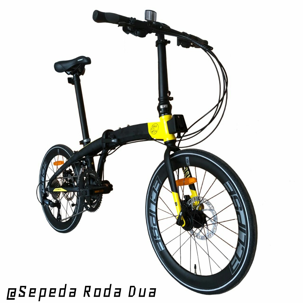 Sepeda Lipat Element Ecosmo Z9 B2W