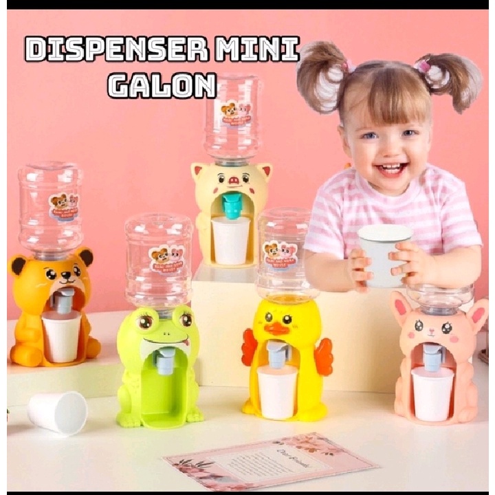 Promo Dispenser Galon Mini Mainan Anak Karakter  Lucu