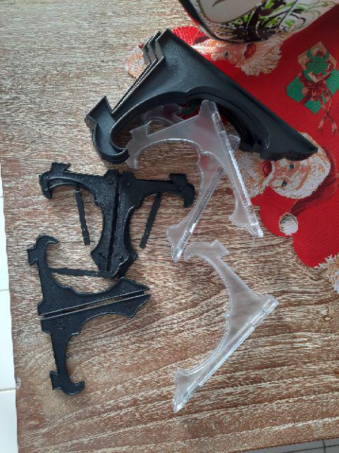 3 Pcs Stand Kaki Penyangga Piring - Kp3bk