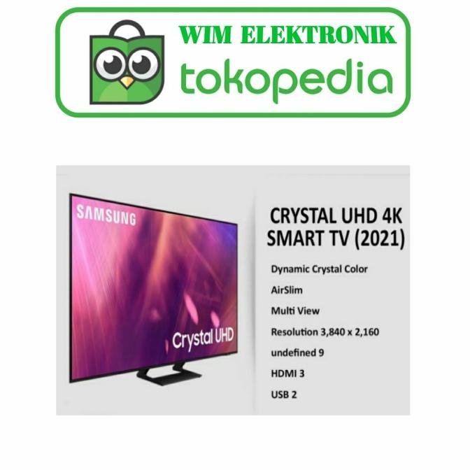 TV Samsung 50AU9000 / 50 AU 9000 / 50 AU9000 50 inch smart 4k Termurah