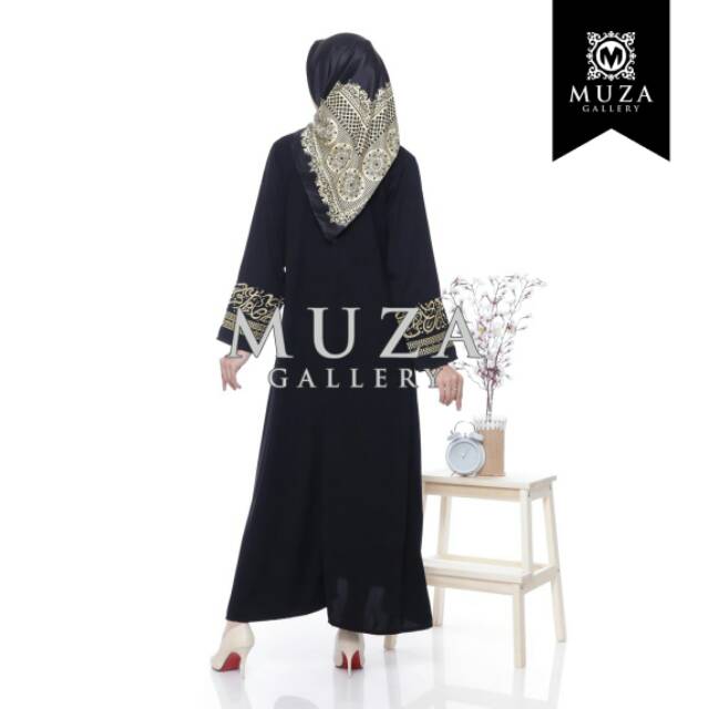 MUZA ABAYA HITAM ABAYA TURKEY DANIA