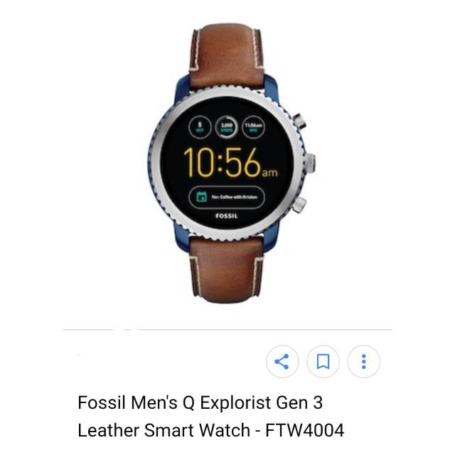 harga jam fossil gen 3 smartwatch
