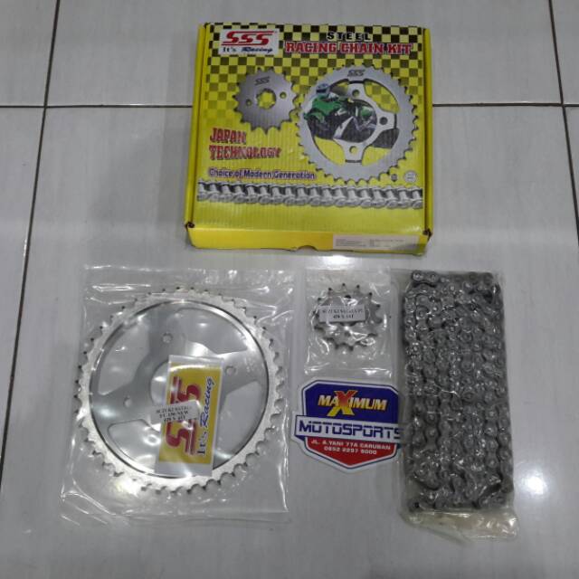 Gear set Satria fu old & new sss