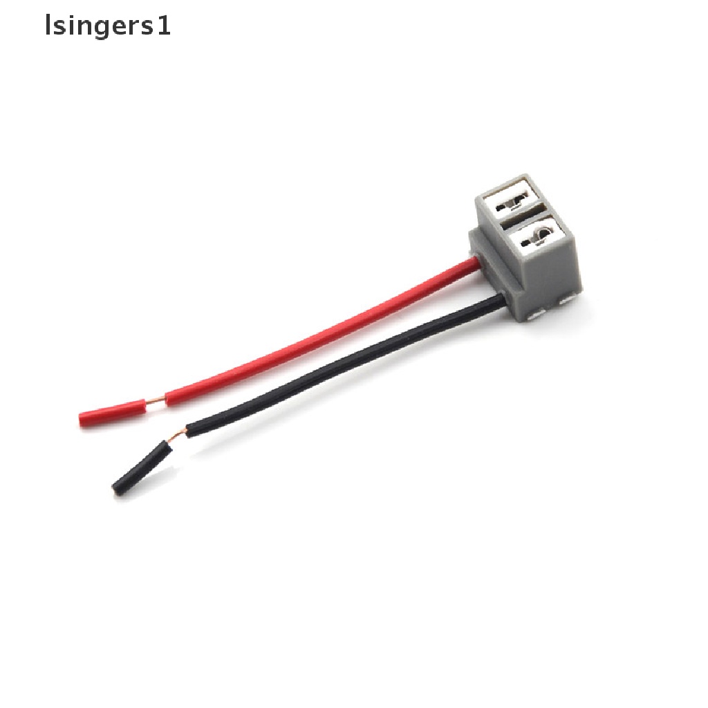 (lsingers1) 2pcs Socket Konektor Lampu Depan H7 2 Pin Untuk Reparasi