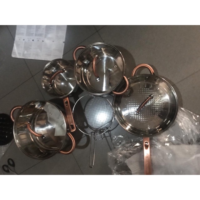 Blaumann s/s jumbo cookware set panci blauman