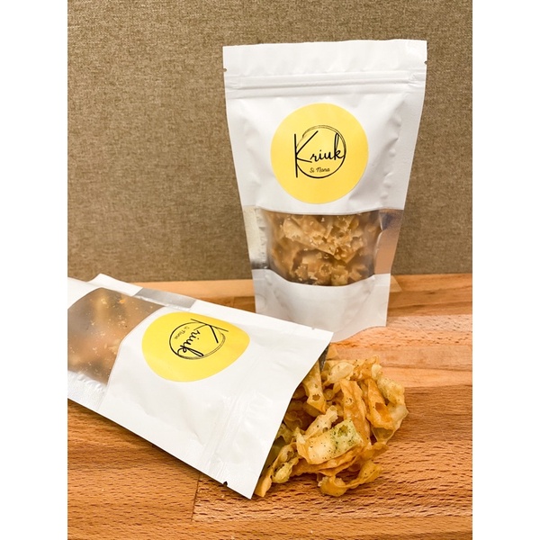 

KRIUK SI NONA keripik pangsit seaweed (rumput laut)