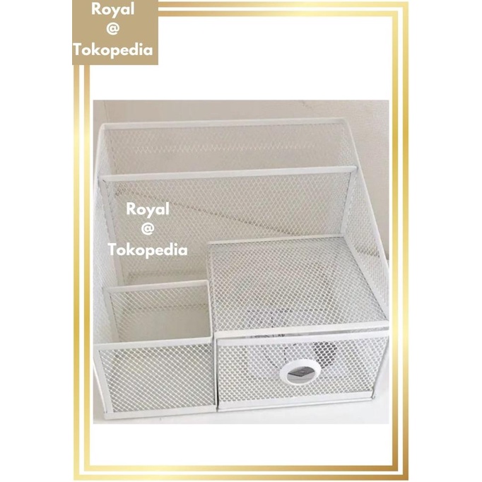 

Office & Stationery | Document Organizer | Ikdronjons Kotak Penyimpanan Meja Tempat Atk Steel Desk Organizer | Best Seller