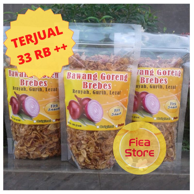 bawang goreng spesial   bawang goreng brebes 100 gram