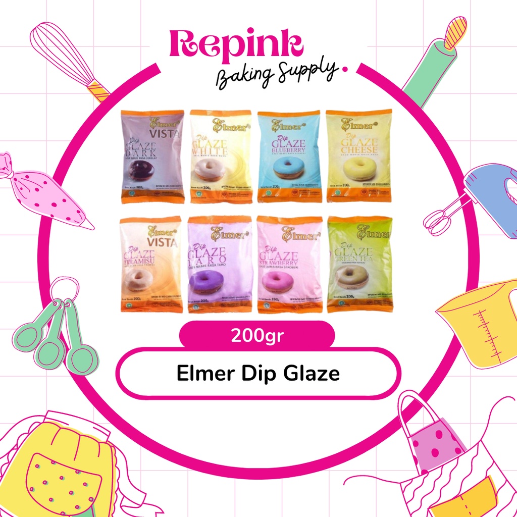 

Elmer Dip Glaze 200gr | PAK isi 12