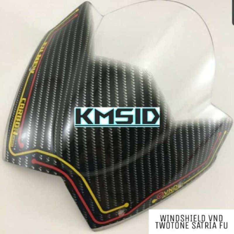 Visor Satria Fu New Tahun 2013-2015 Visor Fu New Karbon Merk VND Original