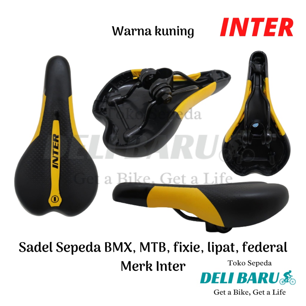 Inter Sadel jok saddle sepeda BMX MTB fixie lipat minion