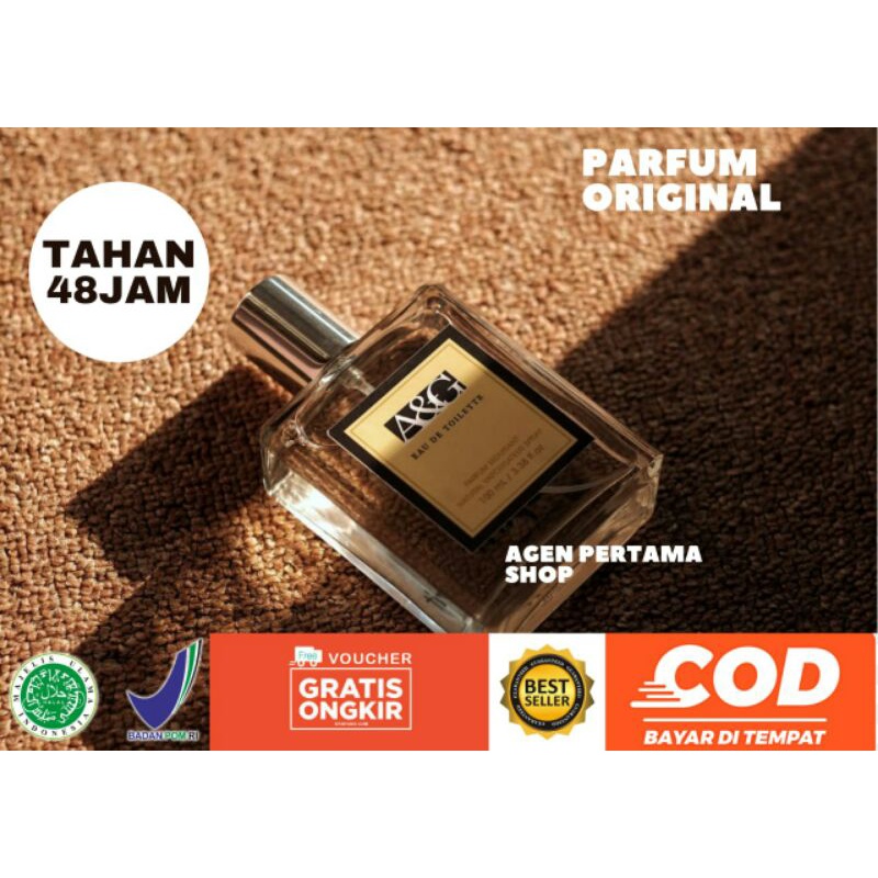 PARFUM EDT ORIGINAL A&amp;G TAHAN LAMA UKURAN 100ML