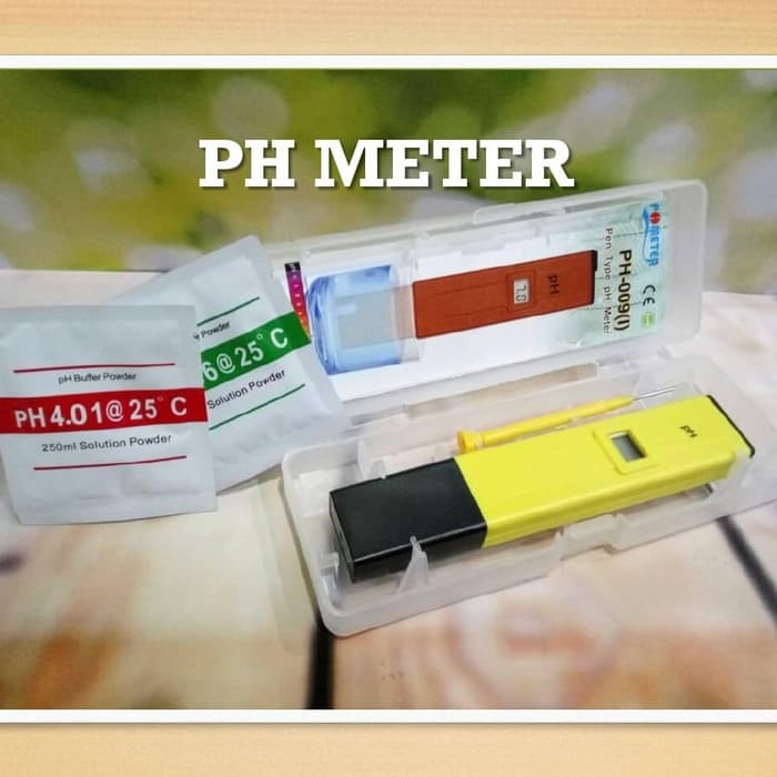 Alat ukur air PH meter untuk cek kadar keasaman air nutrisi tanaman