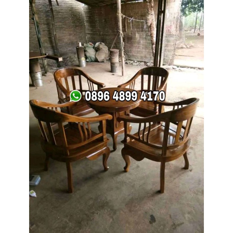 kursi tamu jati kursi teras Lenong jati