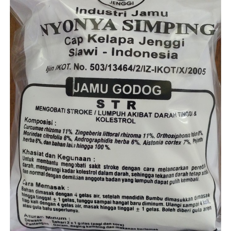 

Jamu Stroke - ju1828