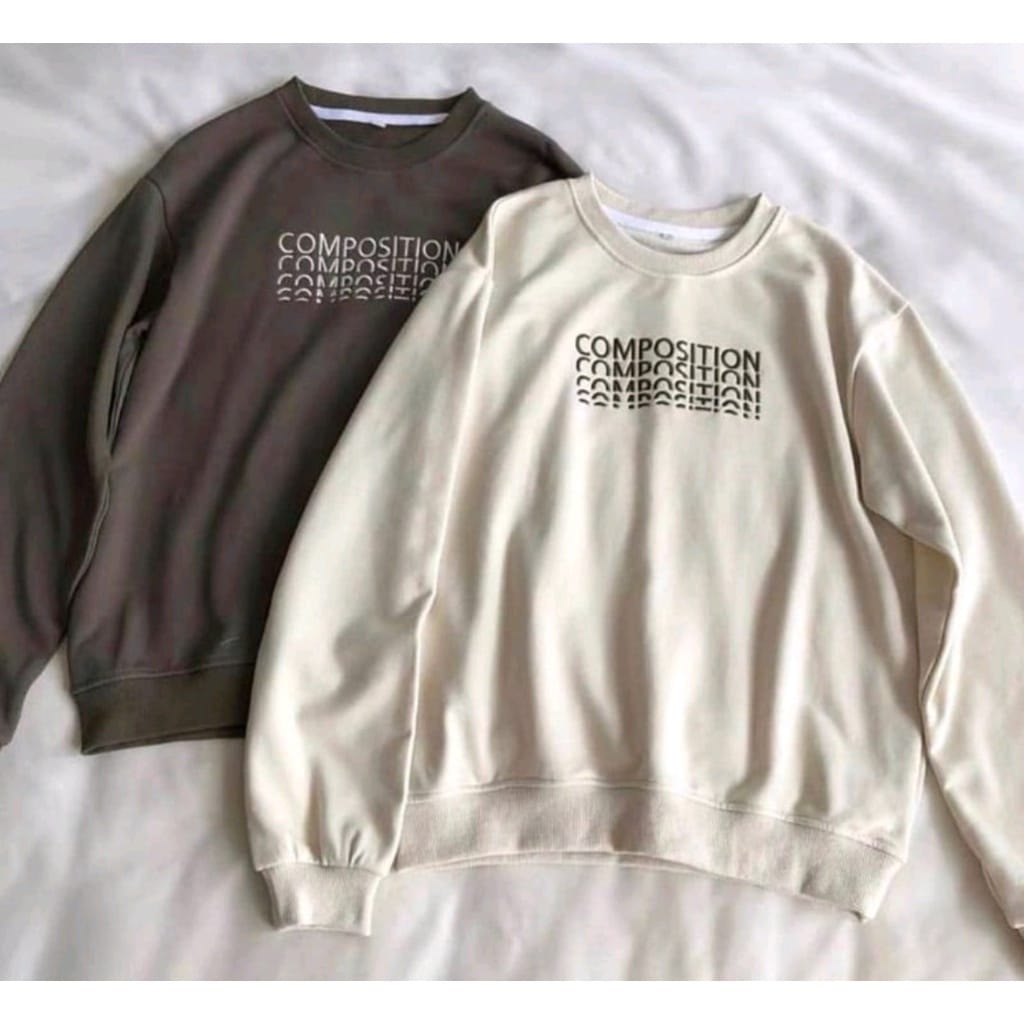 COMPOTISION SWEATER CREWNECK // OUTWEAR BASIC COMPOSITION