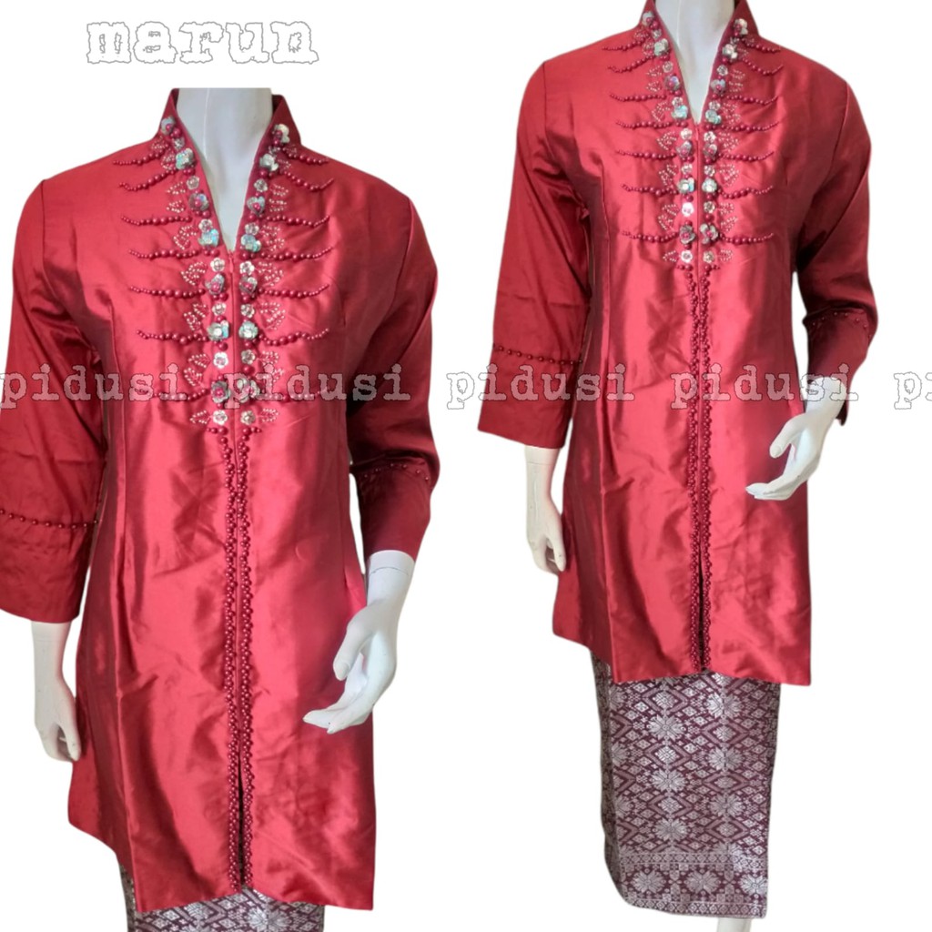 PROMO KEBAYA TAFFETA PAYET / KEBAYA TAFFETA TERBARU / KEBAYA PESTA FORMAL / KEBAYA MODERN