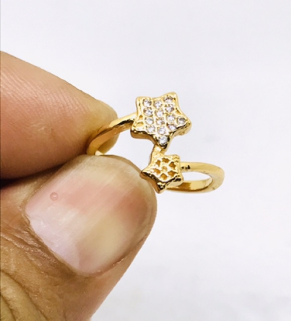 Cincin wanita //cincin bintang kecil //cincin