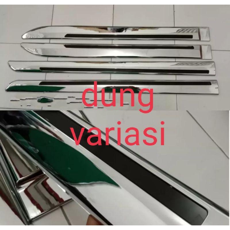 list body mobil innova 2014-2015 chrome
