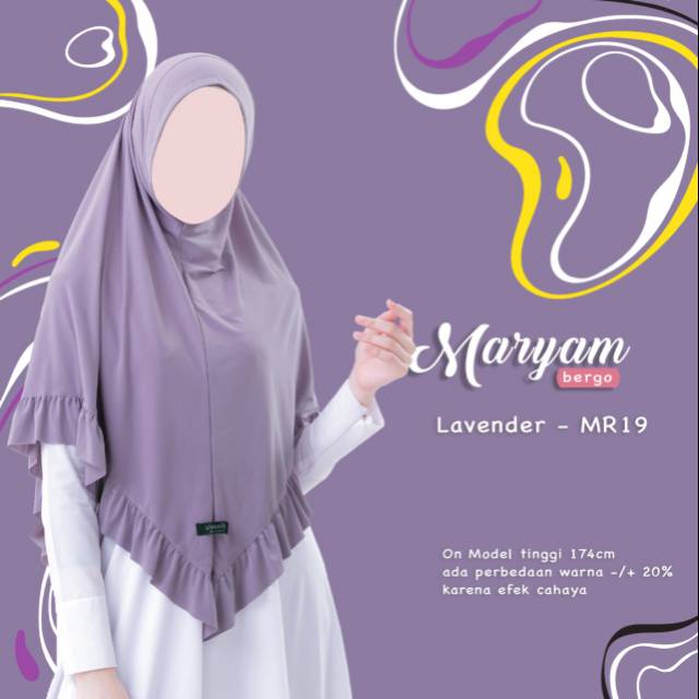 MARYAM Bergo Mom by uwais hijab