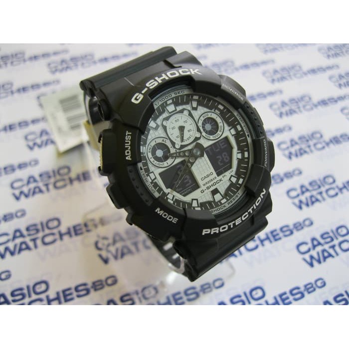 g shock ga 100bw