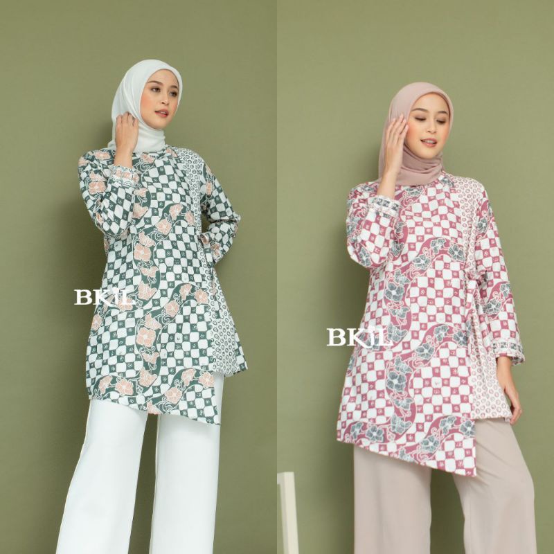 BARU MOTIF TUNIK BATIK MODERN FENOMENAL JUMBO SIZE