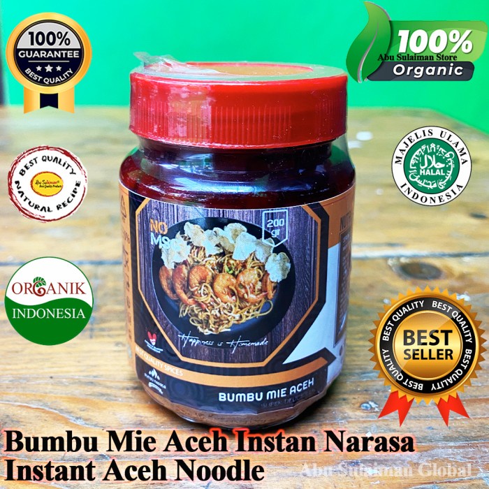 

BEST SELLER! Bumbu Mie Aceh Instan Spesial Narasa/Instant Aceh Noodle