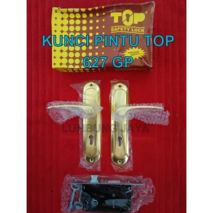 Kunci pintu top 627 GP kuning / kunci pintu kecil top 627
