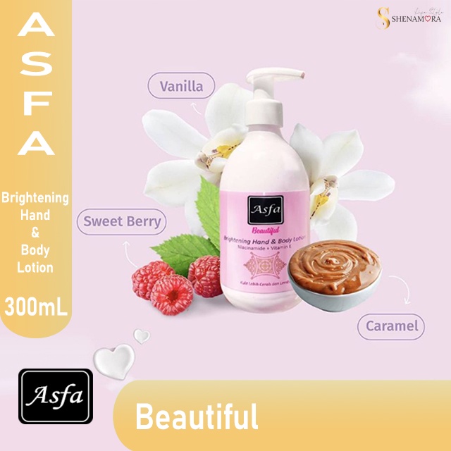 Asfa Brightening Hand Body Lotion 300 ml