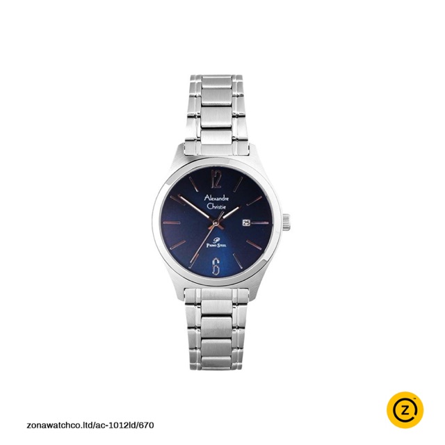 Alexandre Chistie AC-1012 ME Primo Steel Navy Dial Stainless Steel