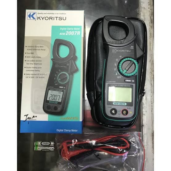 Tang Ampere digital kyoritsu TRUE RMS 2007R 2007A Clamp Meter