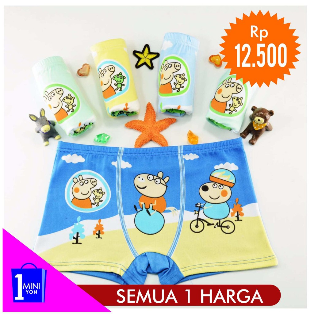 Celana Dalam Boxer Anak Murah / Celana Pendek Anak Laki-Laki / Fashion Anak / 99
