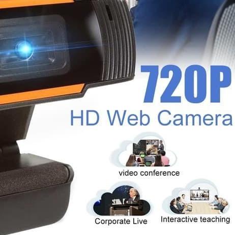 ➥ Webcam 720p 1080p Full HD Autofocus Camera Portable PC Desktop Laptop Build in Mic Kamera Komputer