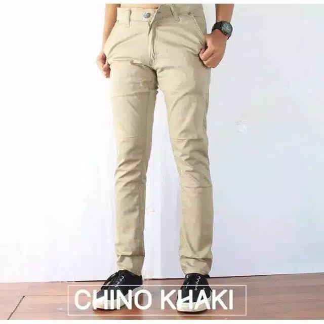 (BIG SALE) Celana Chino Pria Slim Fit / Celana Formal Chino Kantor Premium