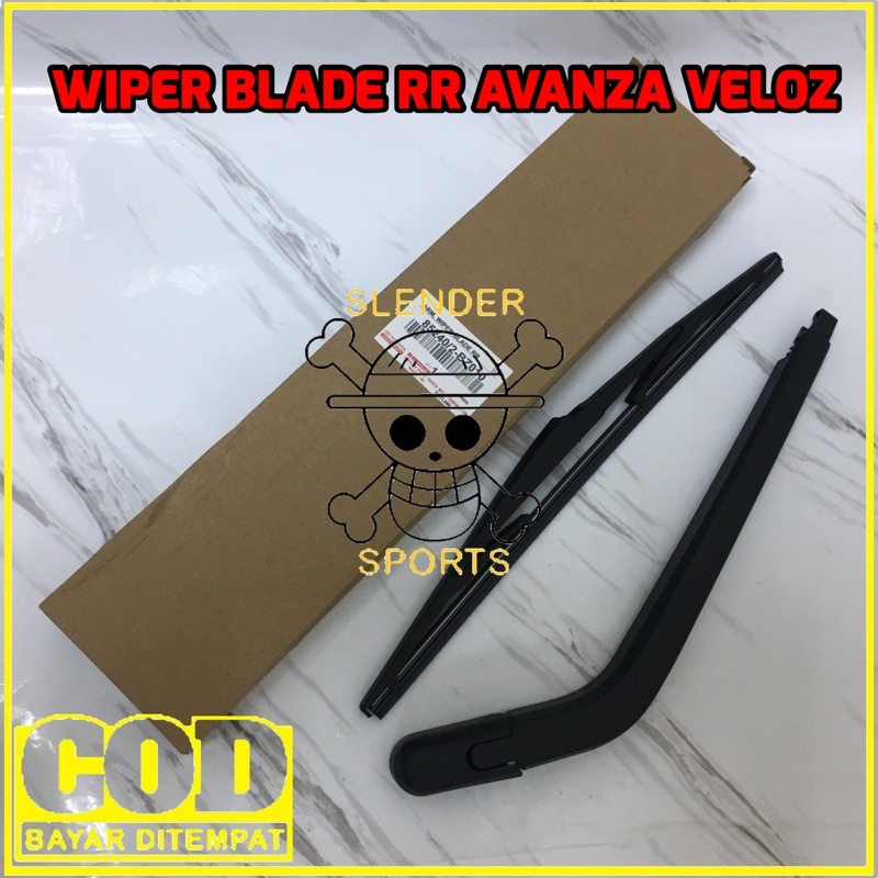 WIPER BLADE REAR AVANZA - WIPER BELAKANG AVANZA XENIA VELOZ SET